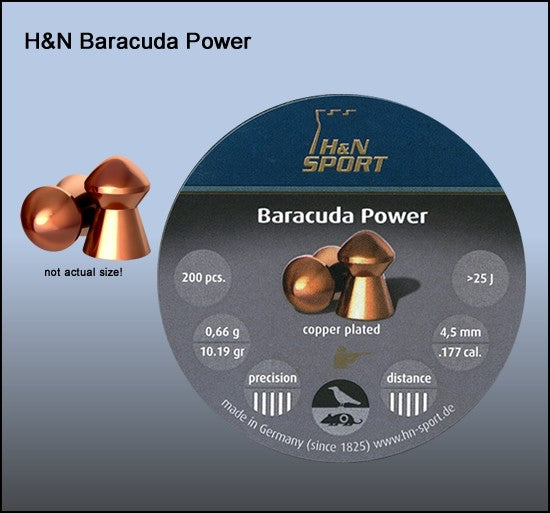 H&N .177 BARACUDA POWER