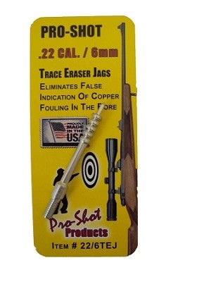 PRO SHOT .22-6MM TRACE Eraser JAG 