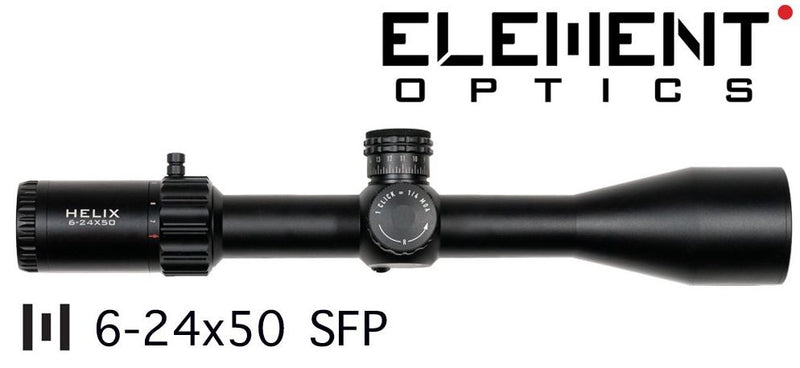 ELEMENT OPTICS HELIX 6-24X50 MRAD APR-1C