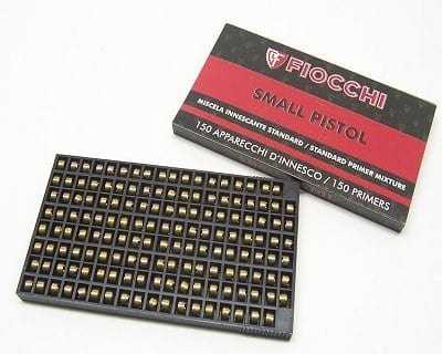 FIOCCHI SMALL RIFLE PRIMERS 150 PRIMERS 