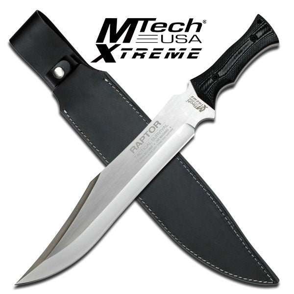 MTECH 18" 7MM SPINE FIXED BLADE BOWIE