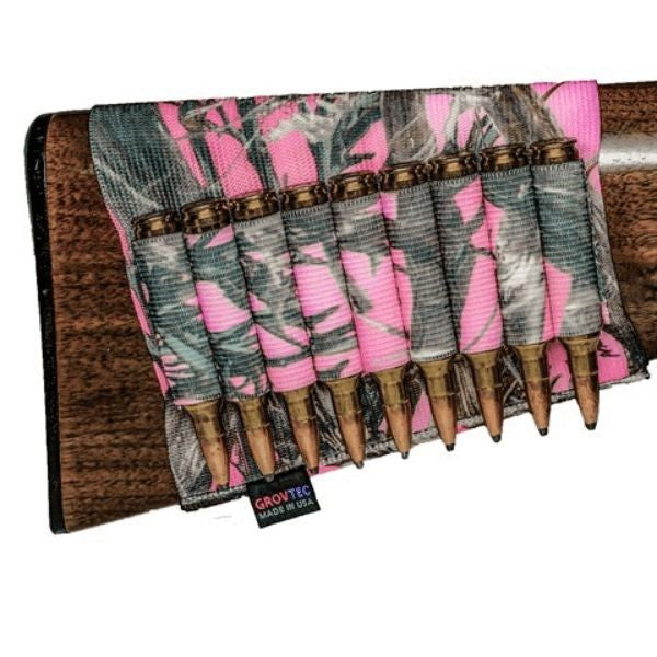 GROVTEC AMMO POUCH BUTTSTOCK RIFLE PINK GTAC74