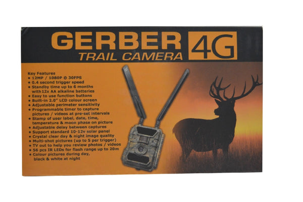 GERBER 4G TRAIL CAMERA