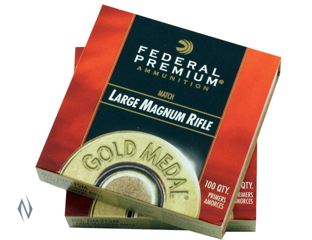 FEDERAL LARGE RIFLE MAGNUM MATCH PRIMERS