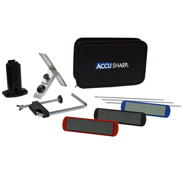 ACCUSHARP 3-STONE GUIDED KNIFE SHARPENING SYSTEM