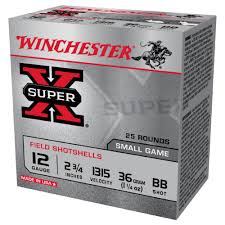 Winchester Super X 12g #BB 36gm 