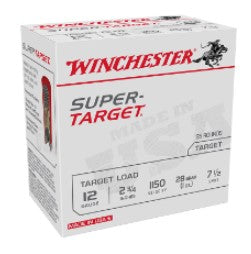 WINCHESTER SUPER TARGET 12G #7.5 28GM 1150FPS SLAB