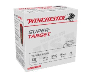 WINCHESTER SUPER TARGET 12G #09 28GM 1250FPS SLAB