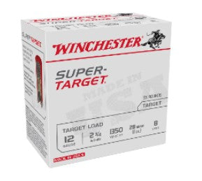 WINCHESTER SUPER TARGET 12G #08 28GM 1350FPS SLAB