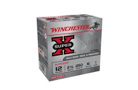 WINCHESTER SUPER X 12G #01 BUCK 16 PELLET 1250FPS 25PK 