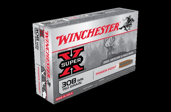 Winchester .308 150g Power POINT 20 Pack X3085
