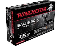 Winchester .280 140 Silver Ballistic Tip