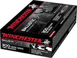 WINCHESTER .300WIN 180GN BALLISTIC SILVER Tip SBST300 