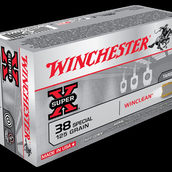 Winchester .38Spl 125G WIN Clean