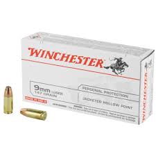 WINCHESTER USA 9MM 147GN JHP