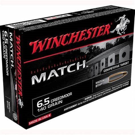 WINCHESTER 6.5CM 140GN MATCH 20PK 