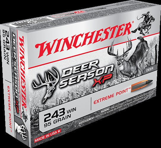 Winchester .243 95gn XP Deer Season 20 Pack