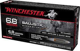 Winchester 6.8WST 170gn PP