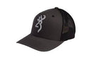 BROWNING CAP COLSTRIP MESH CAP CHARCOAL L/XL