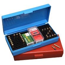 MTM SB-200-20 200 RND AMMO BOX BLUE .22 LR