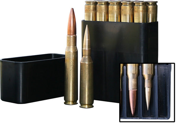 MTM BMG10-40 10 RND SLIP TOP AMMO BOX BLACK .50BMG