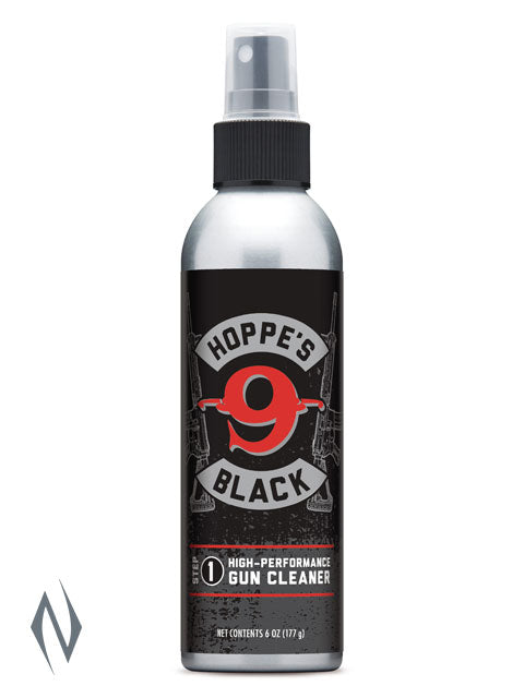 HOPPES BLACK SOLVENT 6OZ HPHBC6