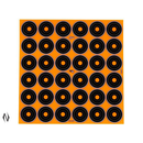 ALLEN EZ AIM SPLASH ADHESIVE 1" BULLSEYE TARGETS 12PK