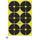 ALLEN EZ AIM SPLASH REACTIVE TARGET 6" BULLSEYE SIX UP 12X18 8PK