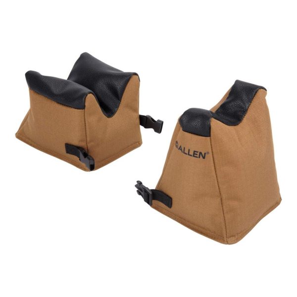 ALLEN X-FOCUS FILLED FRONT/REAR SHOOTING REST COMBO COYOTE