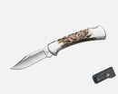 BUCK FOLDING RANGER ELK NICKEL HANDLE LMT EDITON 