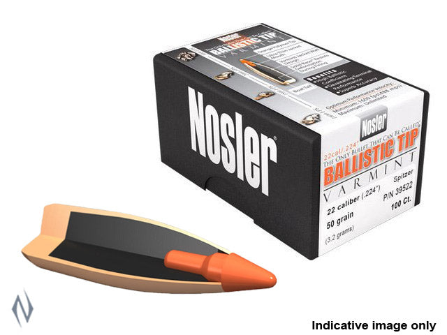 NOSLER 224 55GN BALLISTIC TIP 1000PK