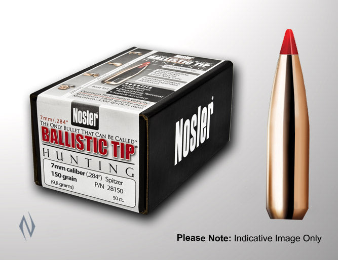 NOSLER 257 100GN BALLISTIC TIP 50PK