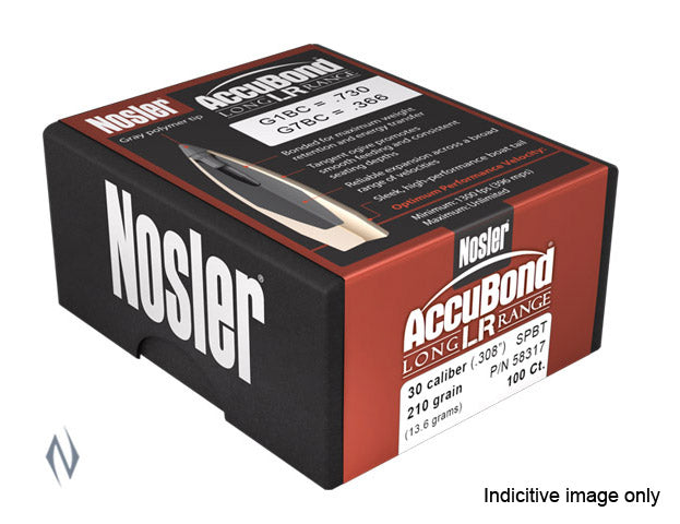 NOSLER 308 125GR ACCUBOND 50PK NAB30125