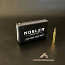 NOSLER .223REM MATCH AMMO 77GR HPBT
