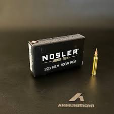 NOSLER .223REM MATCH AMMO 70GR HPBT