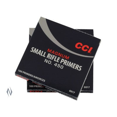 CCI PRIMERS SMALL RIFLE MAGNUM #450 C17