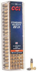 CCI 22LR SOLID 40GR SV 100 PK 1070FPS