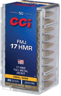 CCI 17HMR 20GR FMJ 2375FPS C55