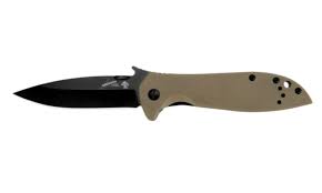 KERSHAW EMERSON CQC-4K FOLDING KNIFE BLACK