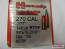 HORNADY .277 140G BTSP INTER LOCK