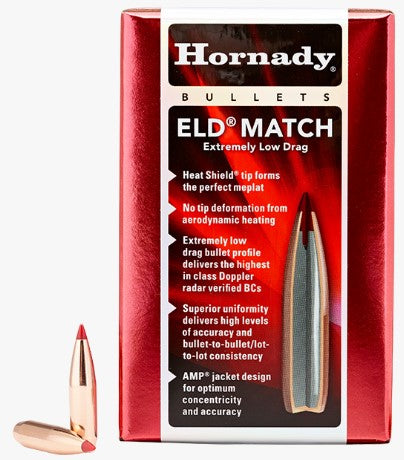 HORNADY .224 75Gn ELD-M 100PK (22791)