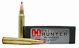 HORNADY PRECISION HUNTER .300WIN 200GN ELD-X 