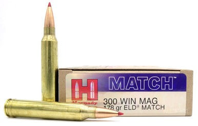 HORNADY .300WIN 178gn ELD-M H82043 