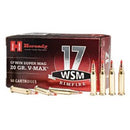 HORNADY .17WSM 20GR V-MAX H83180