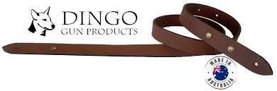 DINGO LEATHER 1" STRAP SLING BROWN OUTBACK 