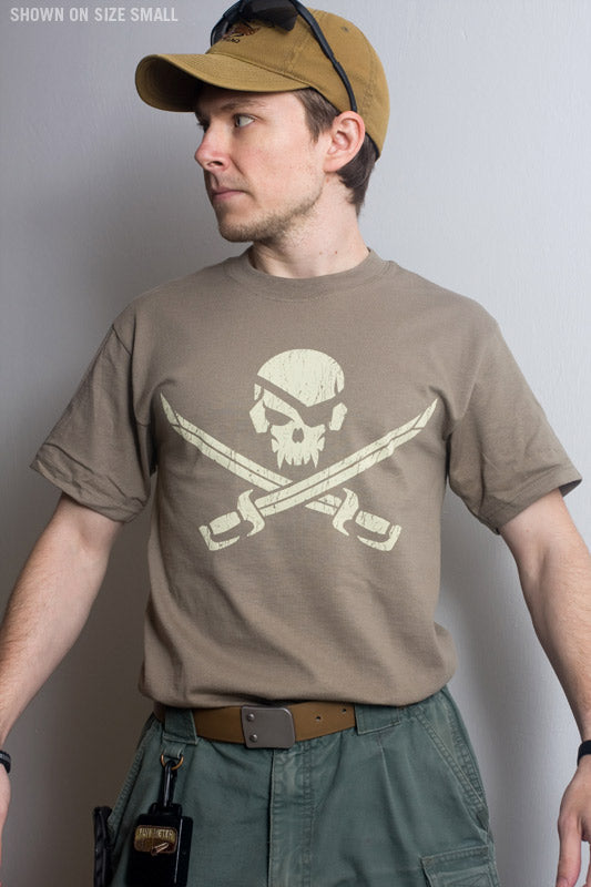 Mil Spec Monkey Pirate Skull T-Shirt