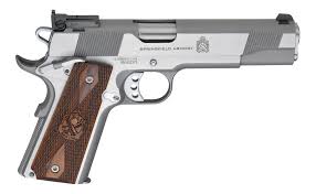 SPRINGFIELD 1911 9MM LOADED TARGET STAINLESS 