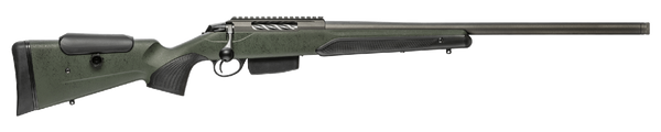 TIIKA T3X .22-250 SUPERVARMINT GREEN CERAKOTE 