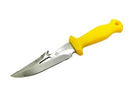 MASERIN MSUB12GG 12CM SS SUB LINE DIVING KNIFE YELLOW HANDLE WITH BLACK SHEATH