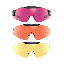 BERETTA MASK SHOOTING GLASSES ORANGE,MAGENTA & YELLOW